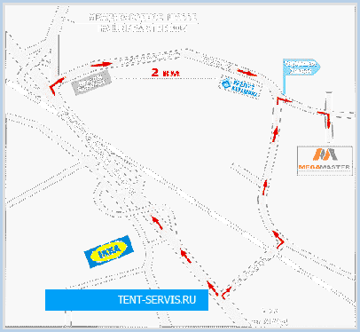 тенты и каркасы в Москве 